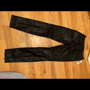 BLANK NYC LEATHER PANTS BRAND NEWWW